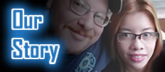 Our Story: 25 Years In Business - banner with founder and partner, C E Snyder Marketing LLC